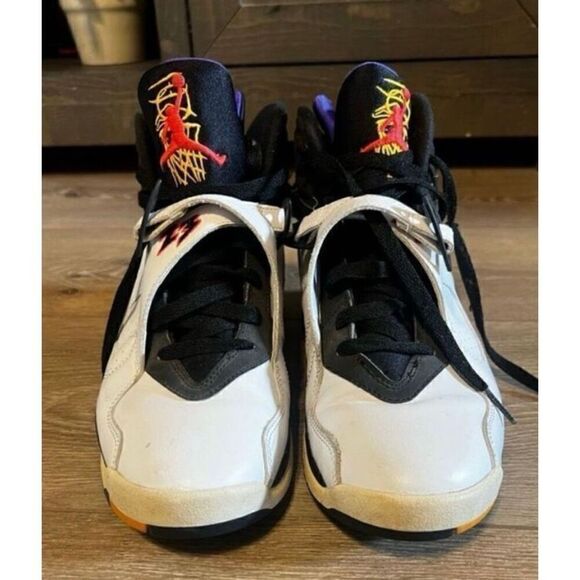 Nike Mens 8.5 Air Jordan Retro Three Peat Sneaker Multicolor Athletic Streetwear